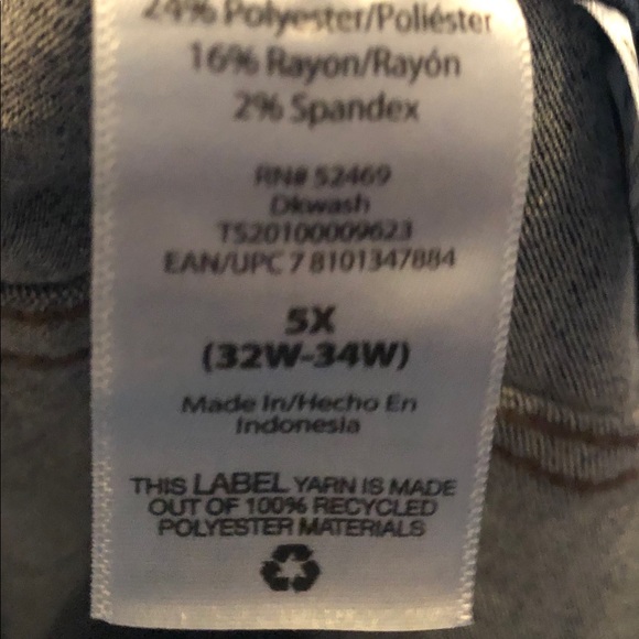 Capri plus size jeans - Picture 5 of 8